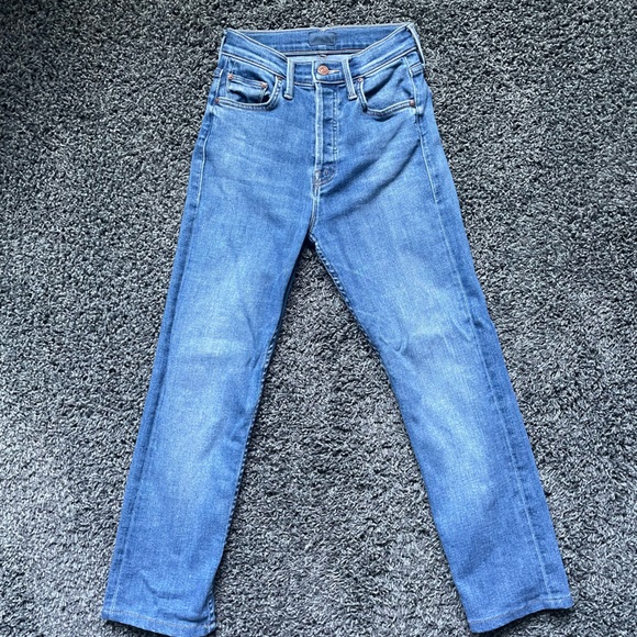 MOTHER JEANS The Tomcat High Waist Ankle Jeans in Let's Just Be Friends - Picture 6 of 11